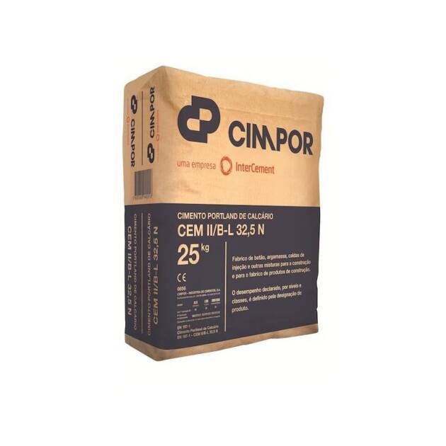CIMENTACOR - CIMENTO II 32,5/ B-L (SACO) 25KG