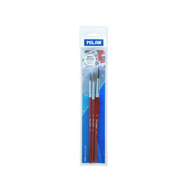 BLISTER 3 PINCEIS ESCOLAR SERIE 101