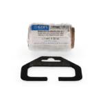 BOBINE TRANCADA POLIPROPILENO BRANCO 2MM  25MTS