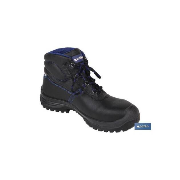 BOTA DE PELE PRETA 43