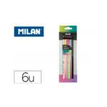 CAIXA 6 LAPIS D/CORES GRAFITE GROSSO SUNSET