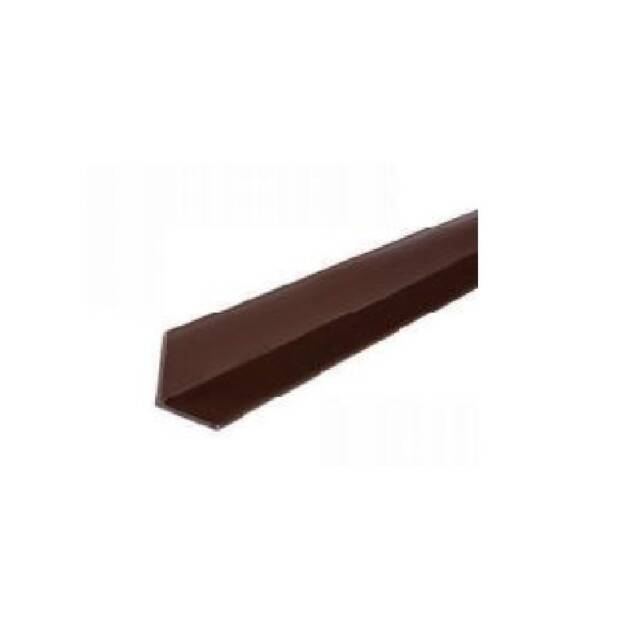 CANTONEIRA PVC 40X40MM 2.5MT CASTANHO