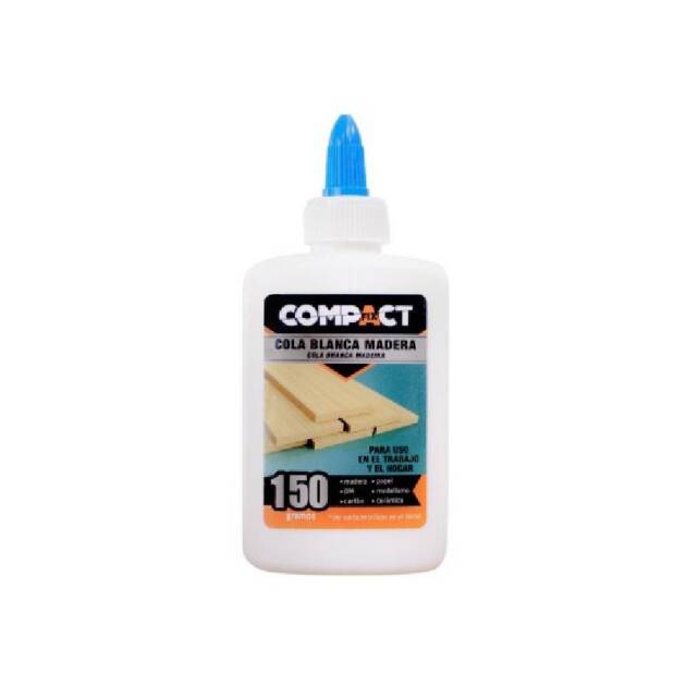 COLA BRANCA DE MADEIRA COMPACTA 150GR