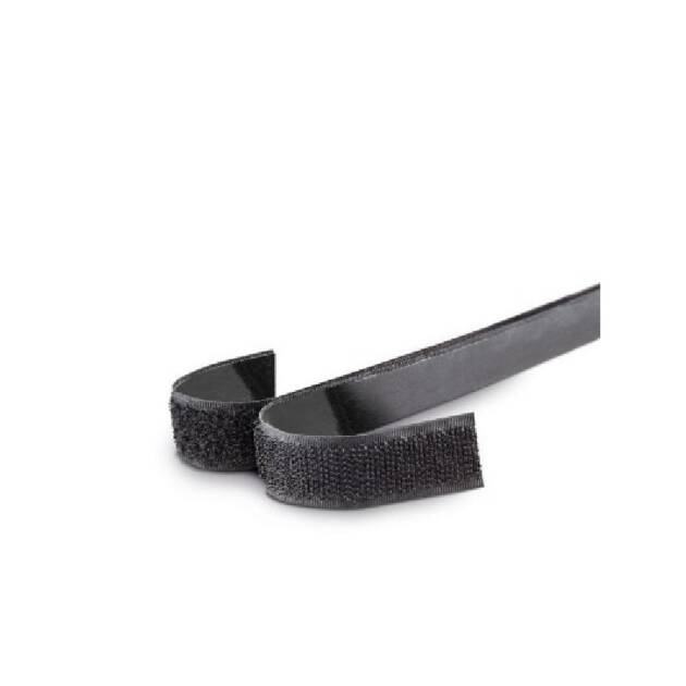 FITA ADESIVA VELCRO PRETA 12X20MM
