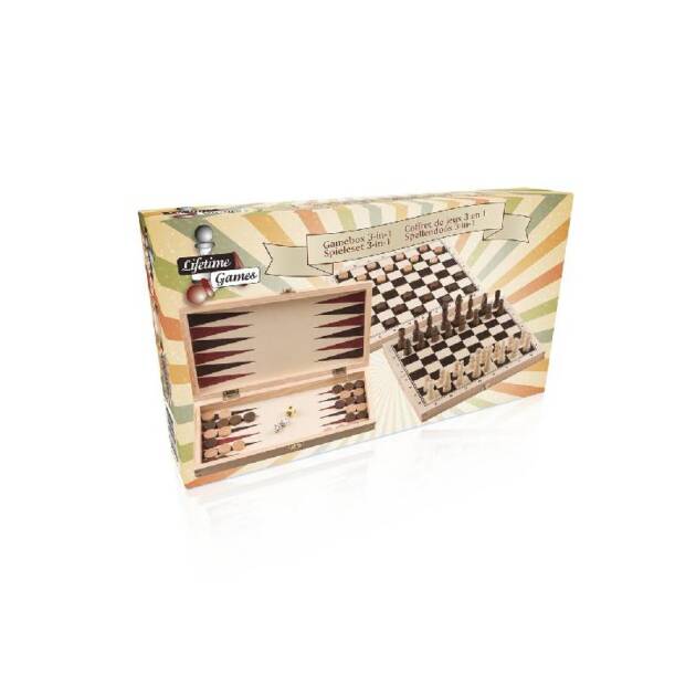 GAMEBOX KIT JOGOS 3 EM 1. 66 PEÇAS