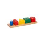 JOGOS DE BLOCOS DE CONSTRUÇÃO DE MADEIRA 20 PEÇAS