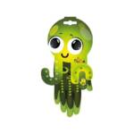 LUVAS DE JARDINAGEM INFANTIS NYLON/LATEX RUGOSO VERDE TAMANHO 8 ANOS JUBA