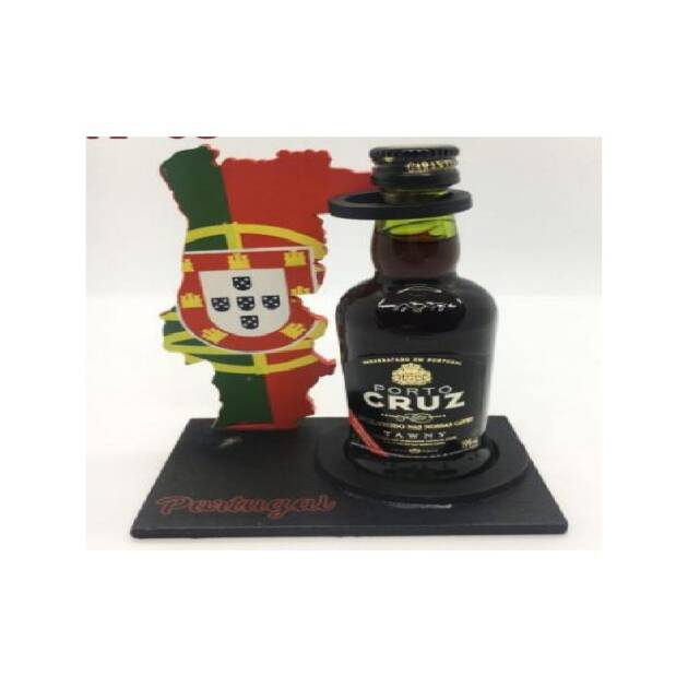 MAPA PORTUGAL MINIATURA VINHO PORTO