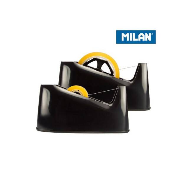 PORTA-ROLOS PRETO C/ADAPTADOR DUPLO 66M MILAN