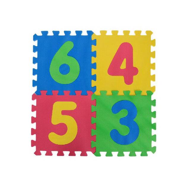 PUZZLE EVA FOAM 9 PECAS 28 X 28 CM
