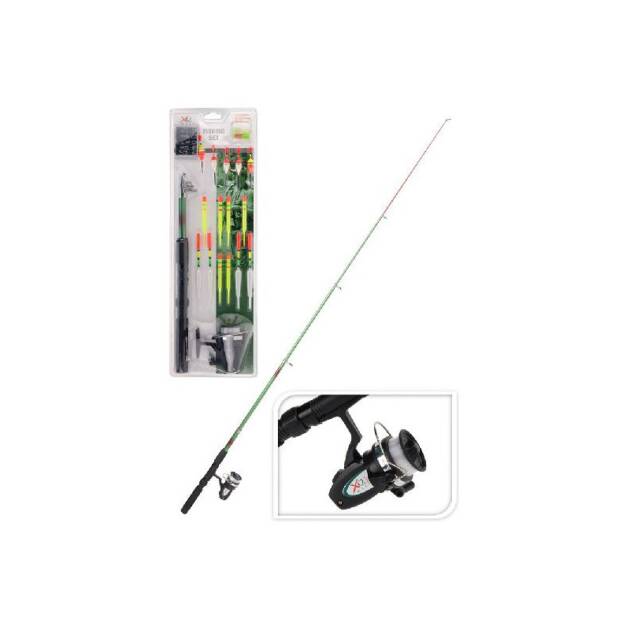 SET VARA DE PESCAR, CARRETE E ACESSÓRIOS