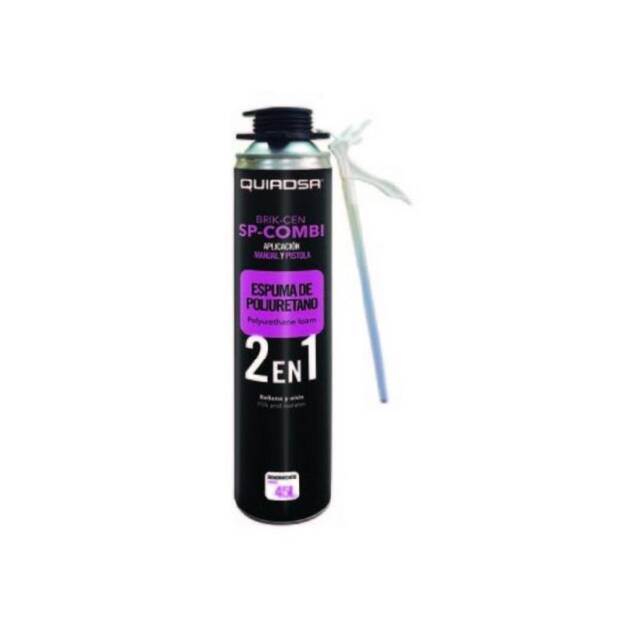 SOUDAL - ESPUMA POLIUTERANO SOUDAFOAM 1K MANUAL 750ML