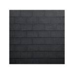 TELHA ASFALTICA BARDOLINE RECTANGULAR - PRETO
