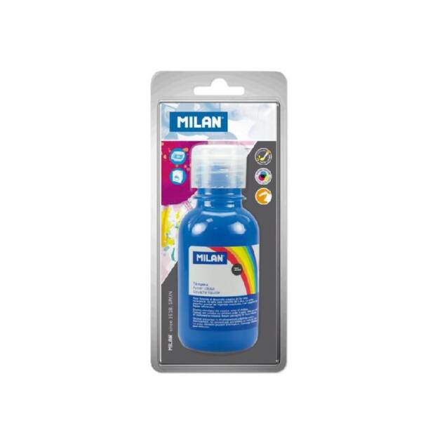 TEMPERA AZUL 125ML MILAN