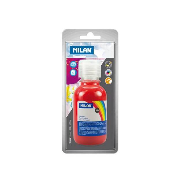 TEMPERA VERMELHO 125ML MILAN